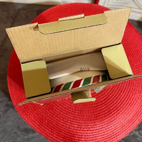 Spode Christmas Tree Candy Cane Candy Bowl NWT - Picture 9 of 10